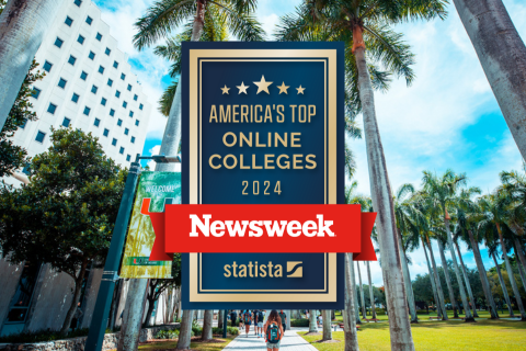 newsweek ranked top online college in florida by newsweek